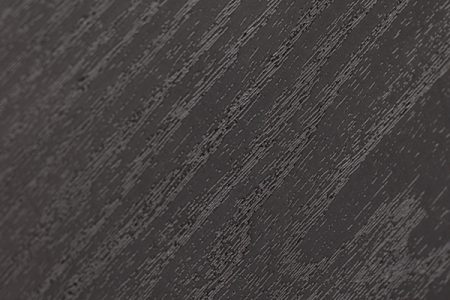 messebord oval-topplate i sort farge